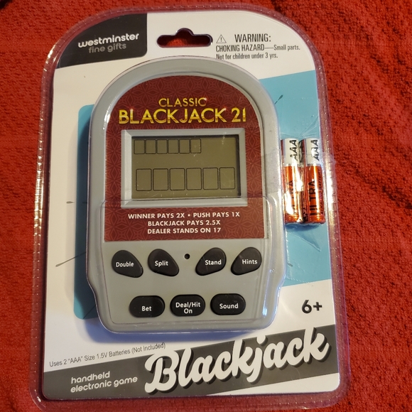 Westminster classic blackjack 21 handheld game new in package - Picture 1 of 2